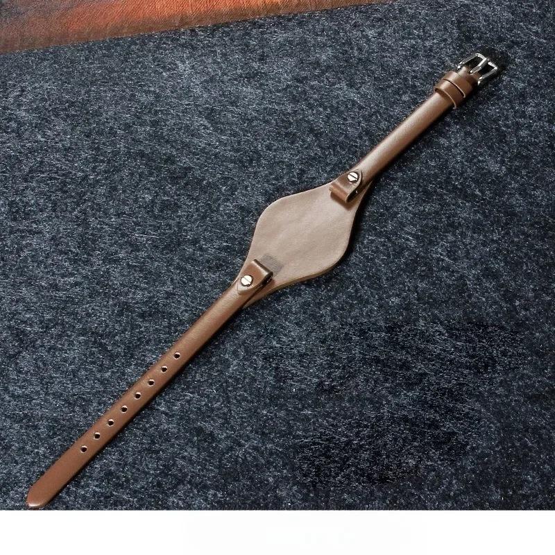 8mm Genuine Leather Watch Strap for Fossil ES2830 ES3565 Soft Cowhide Women Small Band Bracelet