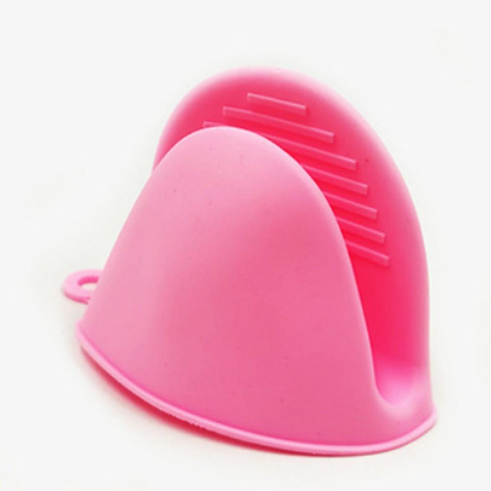 Heat Insulation Silicone Kitchen Gloves Oven Mitts for Cooking Set of 2
