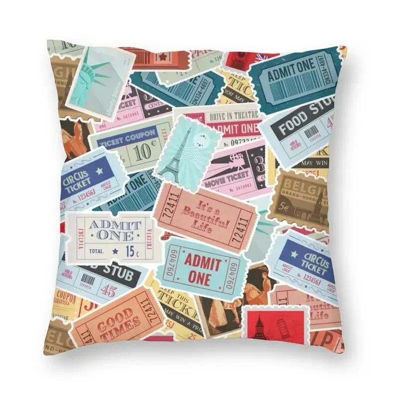 Retro Movie Night Poorn Cushion Cover Camera  Floor Pillowcase Sofa Cool  Home