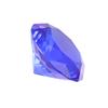 Blauer Kristall Diamanten Basteln Dekorativ 60mm Diamant Schmuckstück Hochzeit Zuhause Brautparty Romantisch Falscher Diamant Dekor