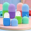 [1pcs] Silicone Trays Facial Eye Roller Ice Ball Beauty Face Lifting Massager Contouring Reduce  Skin Care Tool Reusable
