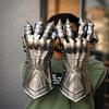 Handmade Etched Fantasy Gauntlets, Medieval Gothic Steel Armor Gloves, LARP Cosplay Pair