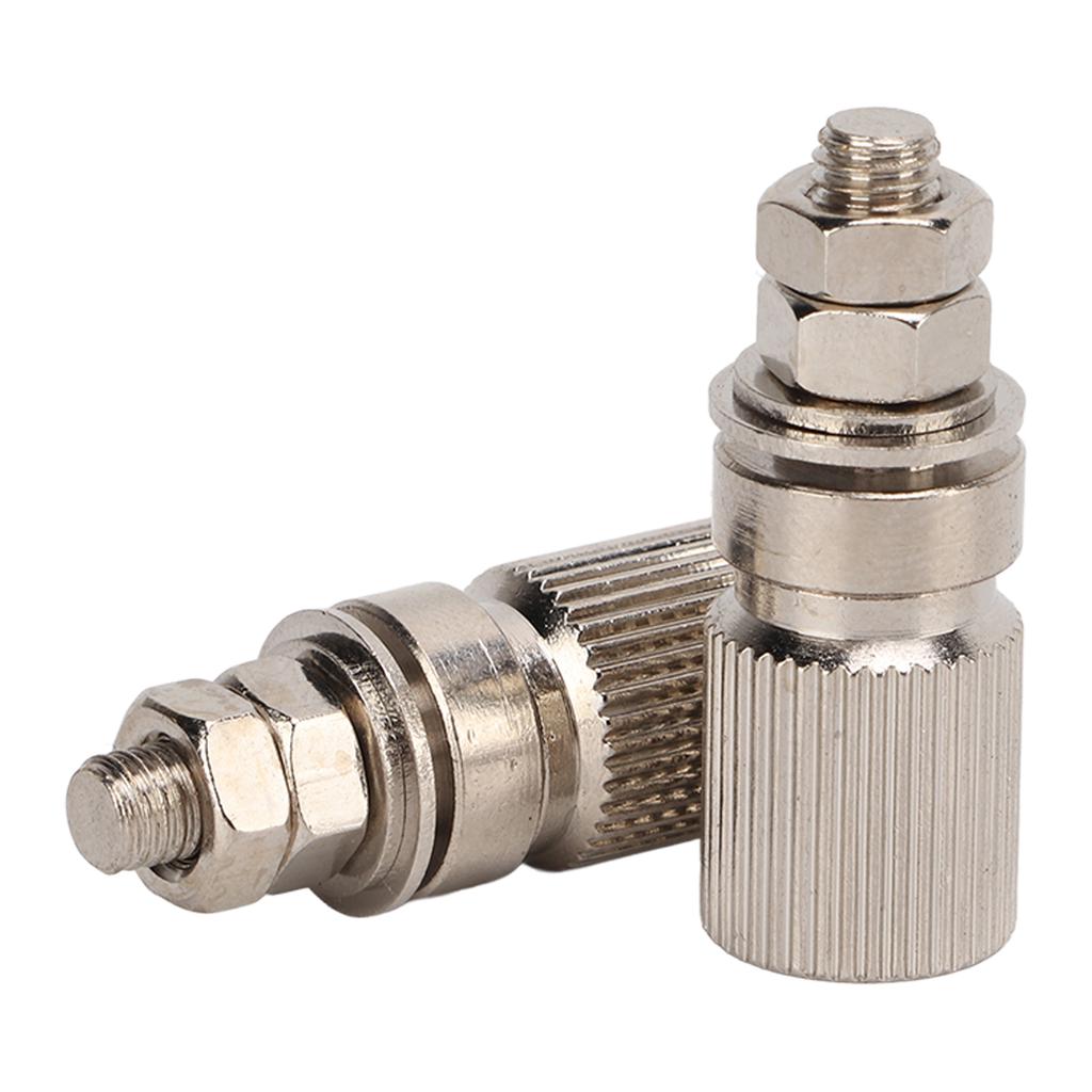 2 Stück Stromanschluss M5 Gewinde Langlebig Tragbar Stabile Leitfähigkeit Bequem Praktisch Einfach