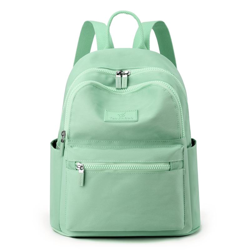 Women's 2025 Oxford Cloth Lightweight Canvas Travel Backpack - Versatile, Fashionable, and Casual Small Bag
