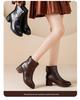 2025 Winter Women's Luxurious Cowhide Boots: Non-Slip, Warm, Comfortable, Fashionable, Plus Velvet