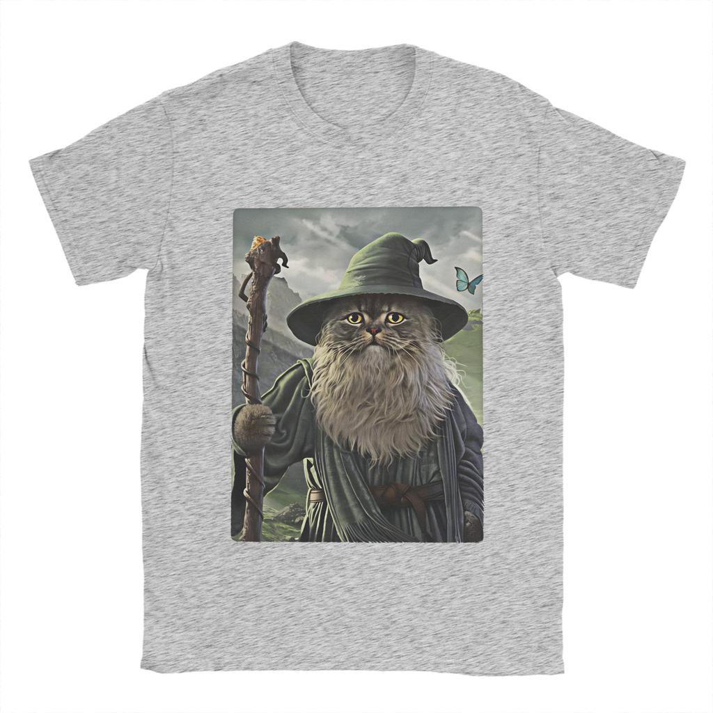 L-Lords Of The R-Rings Cotton T Shirt For Mens Beach  Vintage T-Shirts Breathable Harajuku Tees Oversized Custom DIY Tops