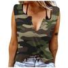 Sleeveless Tank Top Loose Casual Summer Fashion Sexy V Neck T-Shirt Tops Sleeveless Top Tank Top Abstract Print Sunflower Print