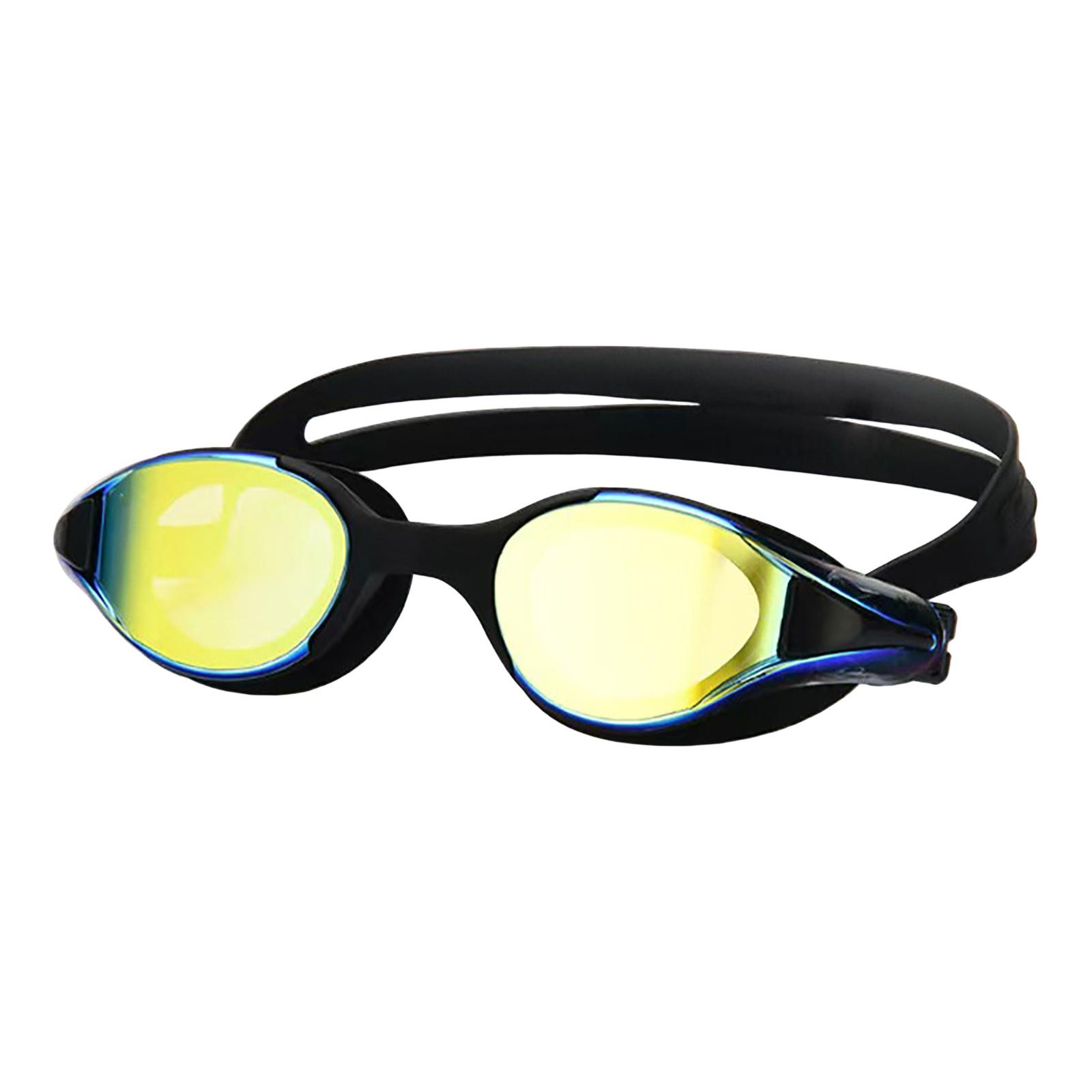 

Очки для плавания Водонепроницаемые и противотуманные HighDefinition Средняя оправа для мужчин и женщин L Гальванизированные очки для плавания Гоночные очки для плавания One Size