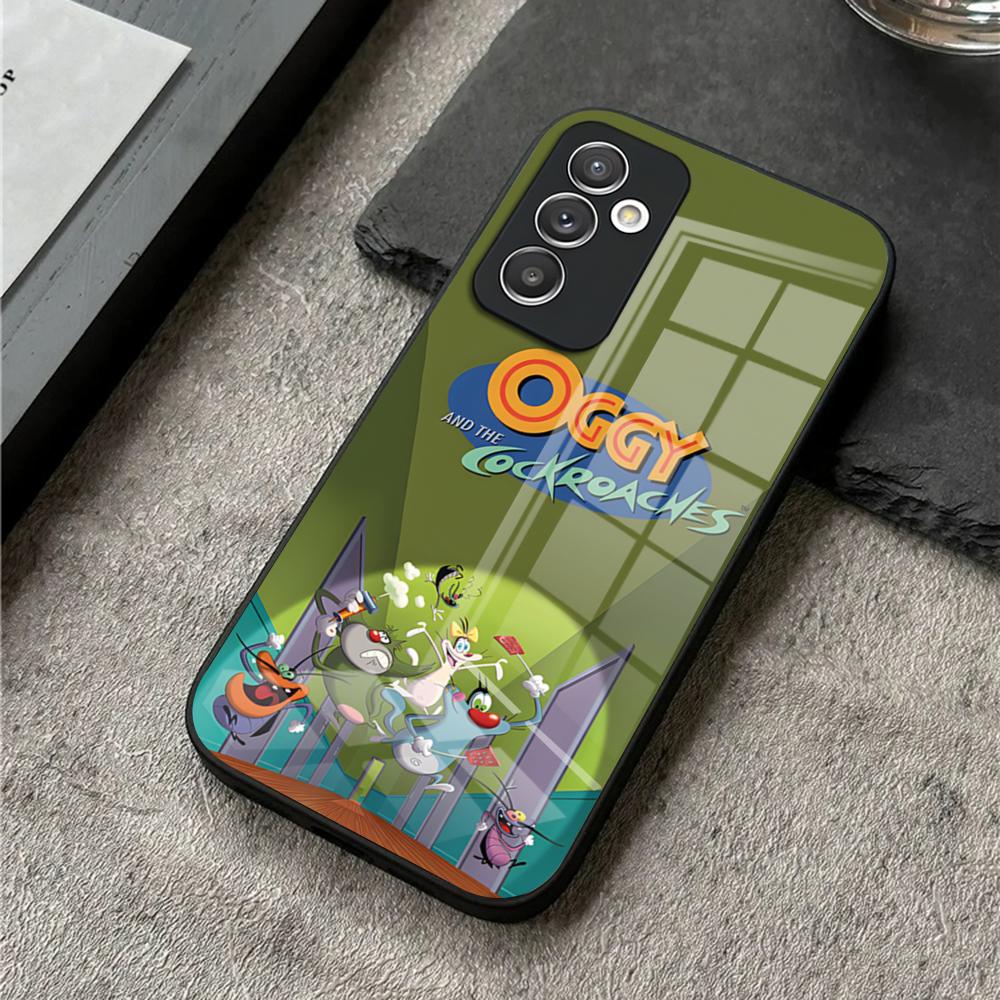 

Oggy And The Cockroaches Phone Case For S25 Ultra Samsung S26 S23 S24 Plus S22 S20 S21 Fe A54 A34 A53 A16 Glass Cover Samsung s22plus