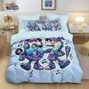 Fun Whimsical Number 67 Digital Printed 3PC Duvet Cover with Pillowcases Novelty Queen King Size Comforter Unique Bedroom Decor