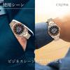 CREPHA Solar Watch Analog Waterproof Date Gold AV-AM386-RDT Men's