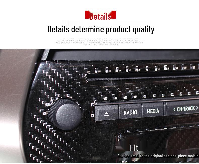 Lexus NX200/NX300/NX300h Carbon Fiber Interior Console Air Vent Panel