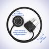 Cme Midi CabLe 4 Pack 60cm 5 Pin Din L Type pLug Midi Interface For Synthesizer 