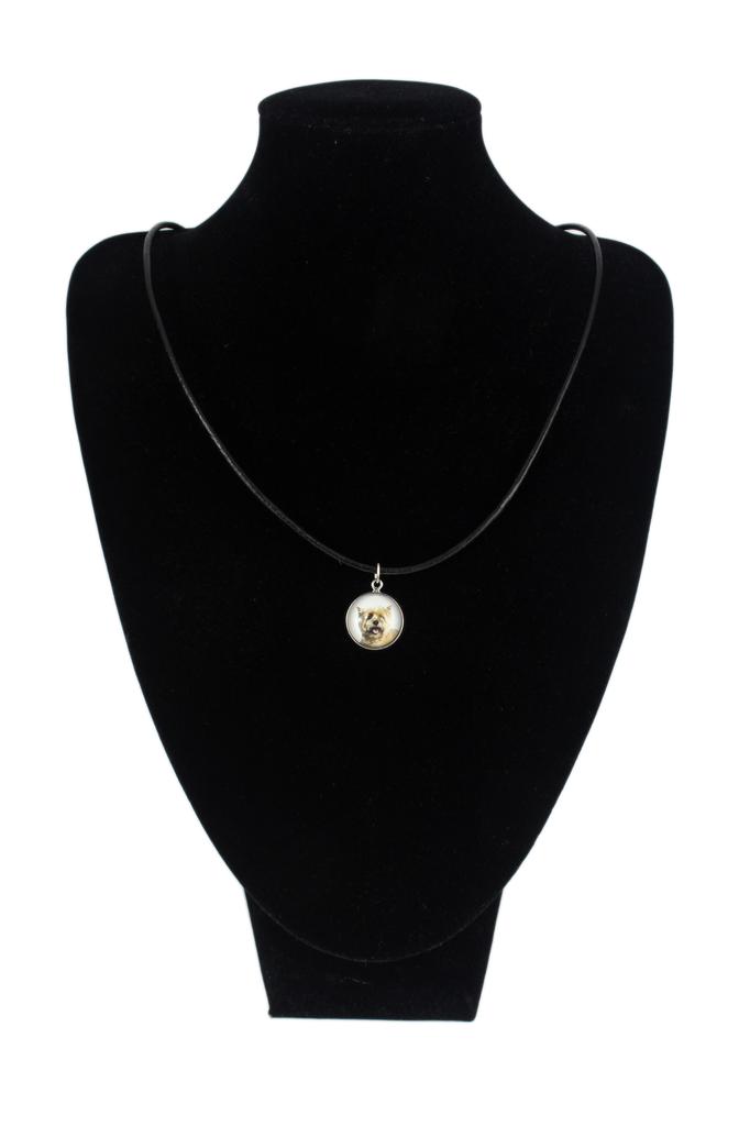 Cairn Terrier - ciondolo collana con la tua foto, fatto a mano, gioielli artigianali del marchio Art-Dog