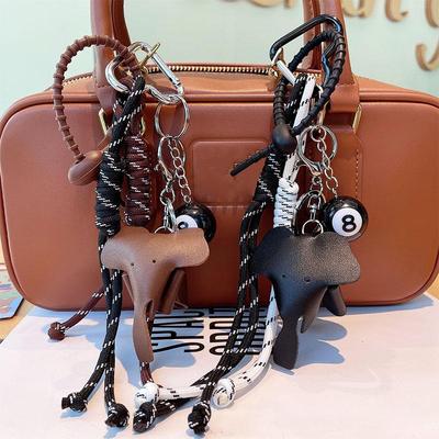 Ciondolo da Borsa in Corda Intrecciata per Donna Borse Ciondolo di Alta Qualità Ciondolo Elefante Accessori Adatti per Borsa