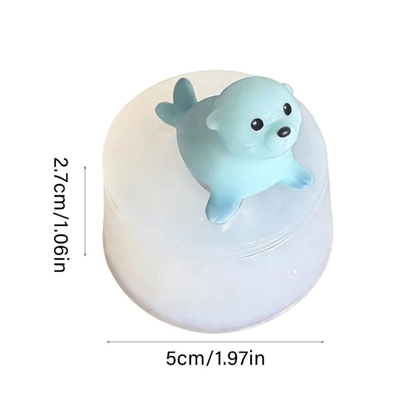 Food Safe Silicone Mini Seal Baking Mold with Easy Release Feature Ideal for Home Crafts and Candy Making