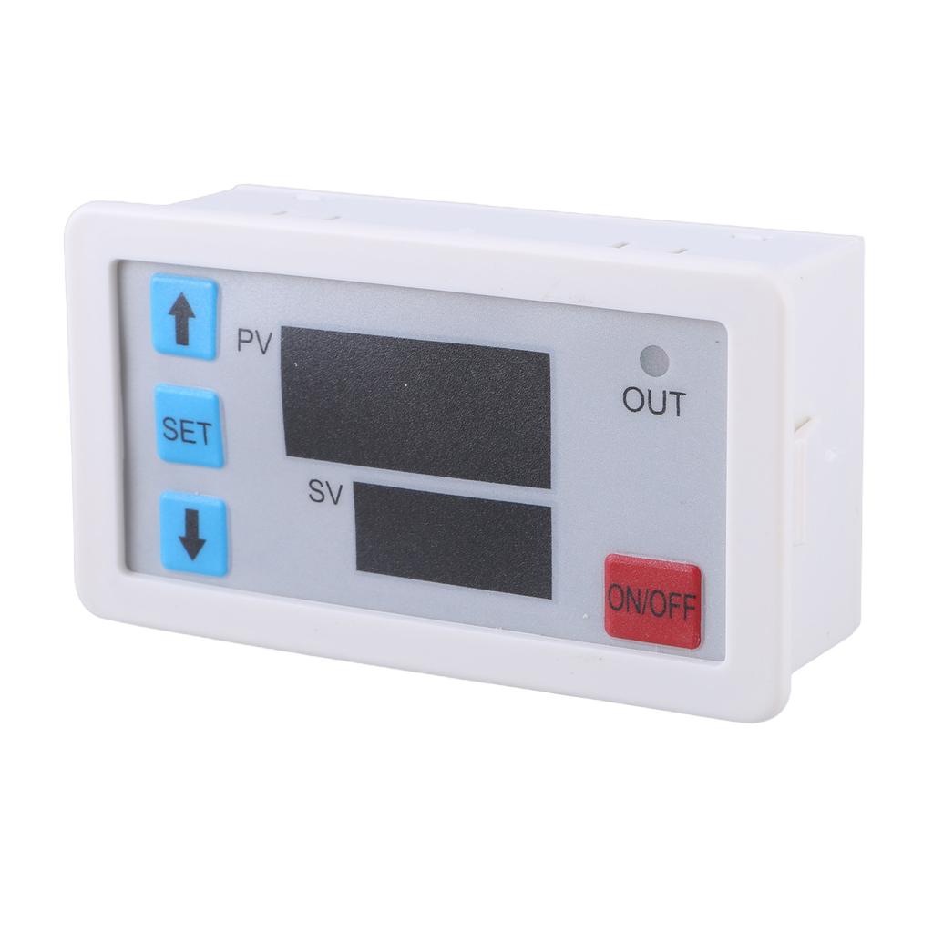 Adjustable Timing Relay Control Module Ith Digital LED Indicator Plastic For Home Automation & Electrical Equipment