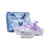 Classic Platform Clog Crocs Wisteria Ribbon Gift Box Tanabata Limited Clogs Women's Purple