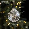 New 8CM Transparent Christmas Hanging Balls DIY Plastic Christmas Tree Ornament Christmas Hanging Ornament Wedding Party