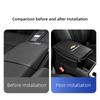 AABHJ1 Car Armrest Cushion Leather Arm Rest Box Pad With Storage Bag For Chevrolet Corvette Montana TrailBlazer Silverado Traverse Bolt