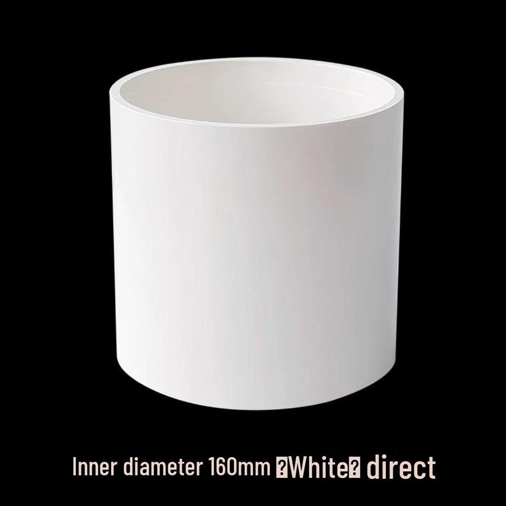 PVC Aquarium Water Pipe Connector for Fish Tanks (25mm, 50mm, 63mm, 75mm) - Straight Fittings for Upper/Lower Water Supply