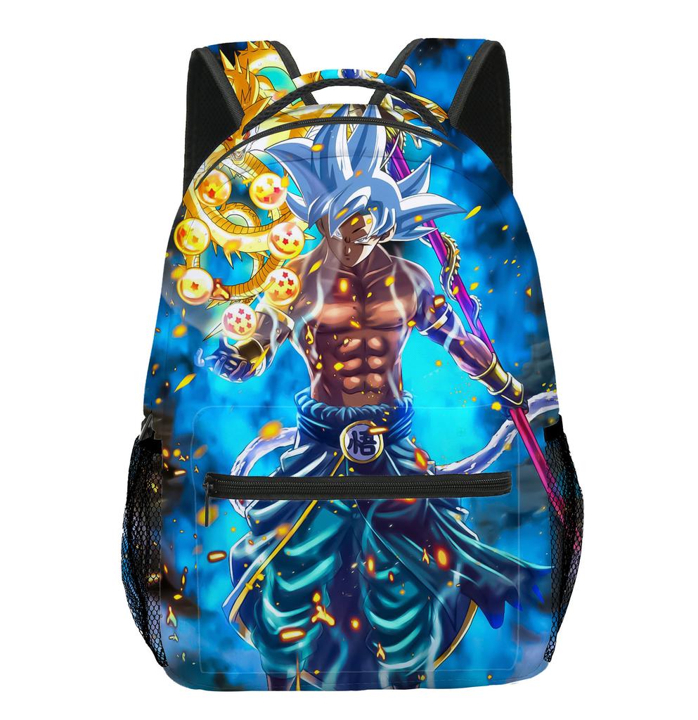 Dragon Ball Dragonbal Three-Piece Set, Primary And Secondary School School Bag, Children'S Backpack, Lunch Bag, Pen