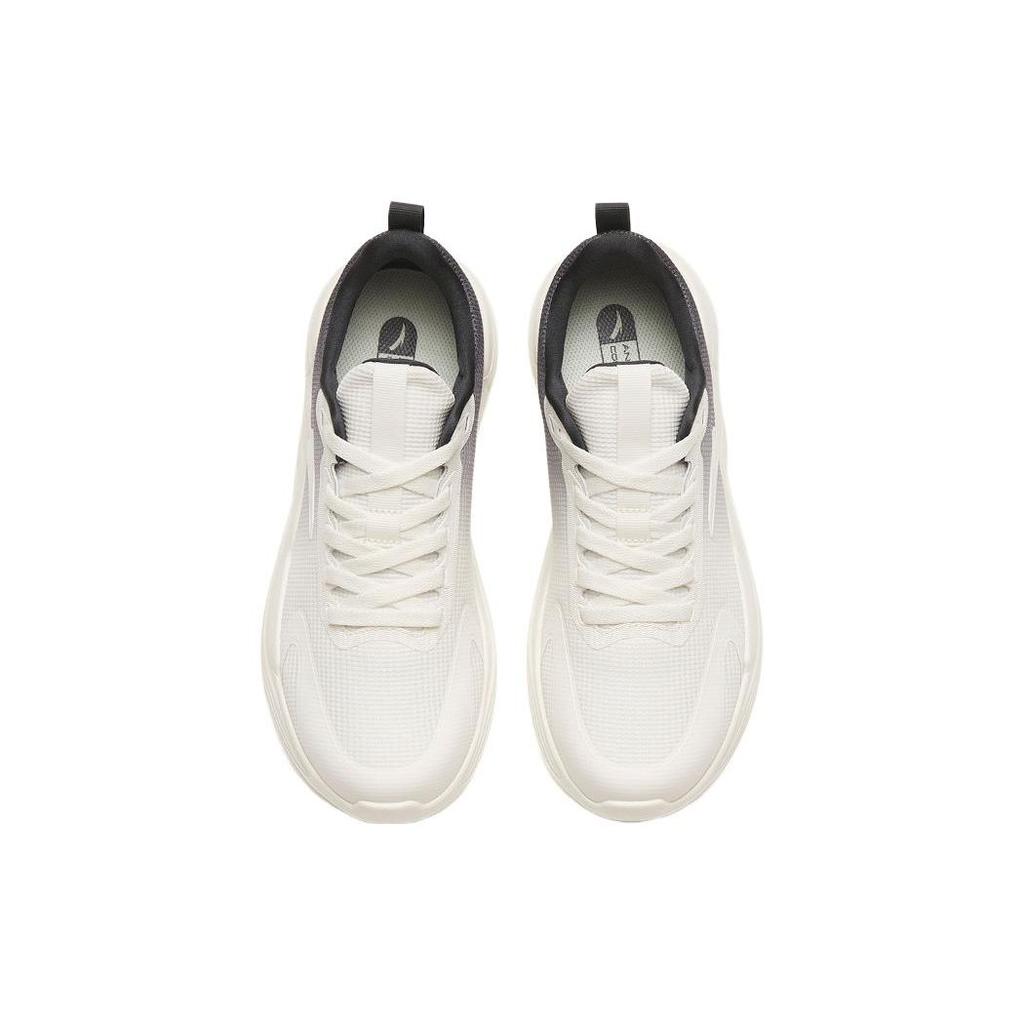 Anta Training Series Easy Bend Shock Absorption Breathable Lightweight Non-Slip Low-Top Training Shoes Men sneaker White Gray 112357713-3