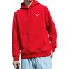 Nike Logo Fleece Warm Hooded Sweatshirt Men Sweatshirts Red 623453-657