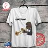 Louis Armstrong & Trumpet T-Shirt Satchmo Jazz Music What A Wonderful World Unisex T-Shirt