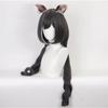 113cm Long Wig Anime Princess Connect! Re:Dive Kyaru Long Wig with Ears Cosplay Costume Heat Resistant Synthetic Hair Women Wigs