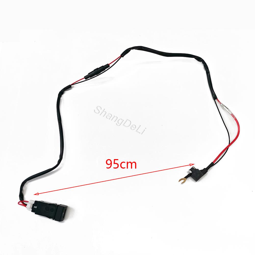 Car USB Charger Quick Charge QC3.0 Auto Phone Charging Adapter Button for Toyota Camry Corolla Rav4 Prado 2019 2020 2021