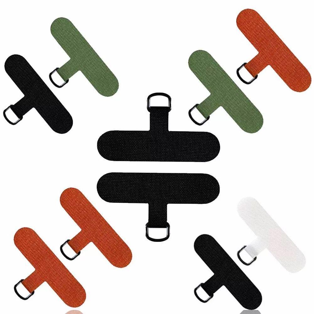 New Cellphone Strap T-shaped Plate Sheet Mobile Phone Case Braid Lanyard Accessories Weave Card for iPhone Xiaomi Samsung
