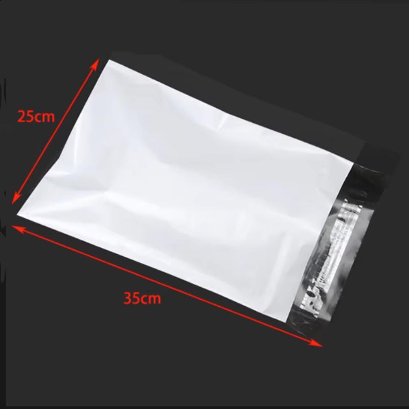 New Bulk White Self-Seal Adhesive Courier Bags for Express Delivery Plastic Packaging Pouches Envelope Storage Mail Envelope