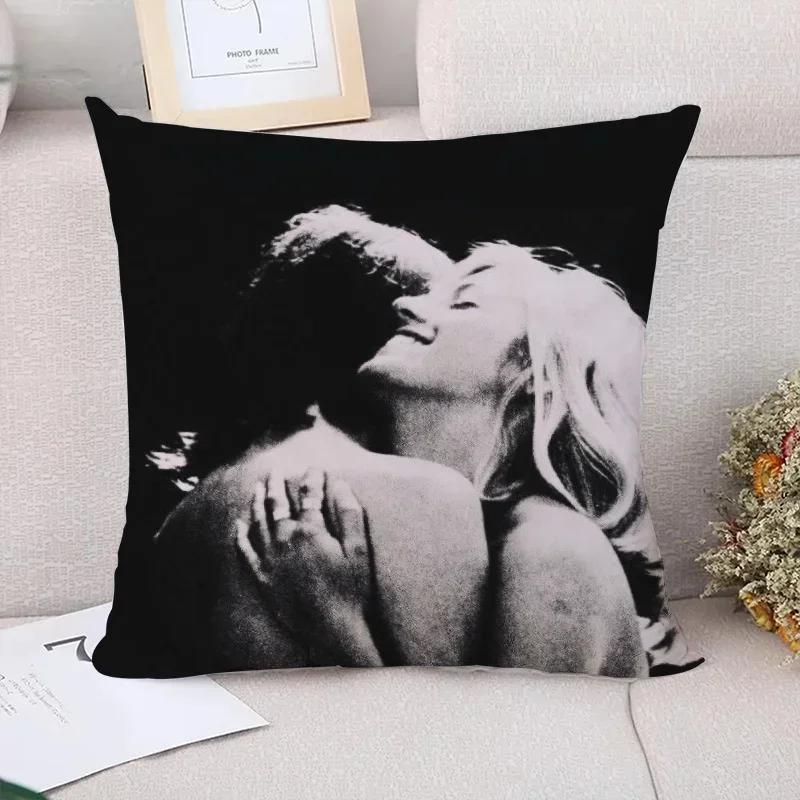TV Girl Decorative Pillow Covers for Sofa Pillowcase Decor  Car Decoration Cushion Cover X Pilow Cases Pillows