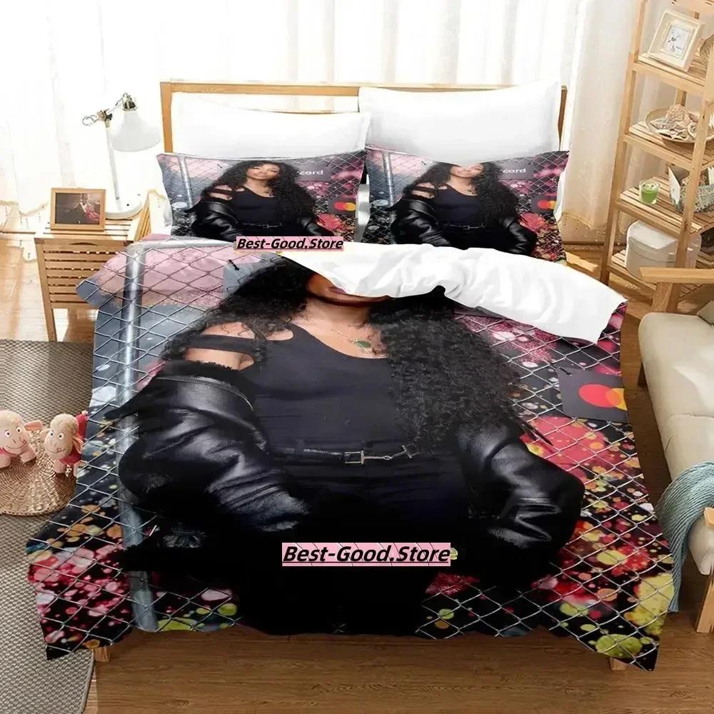 Popular Sza Bedding Set Single Twin Full Queen King Size Bed Set Adult Kid Bedroom Duvetcover Sets Anime Parure De Lit Bed