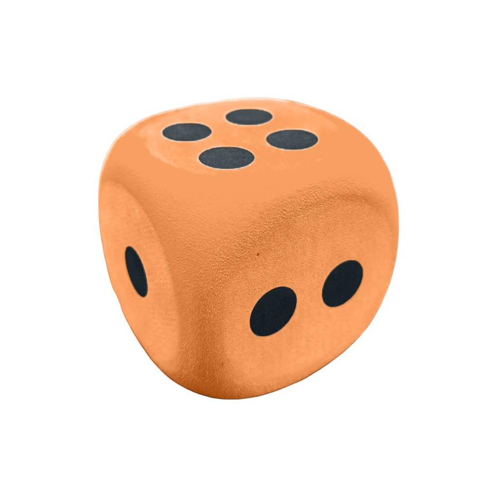 DRESSOOS 1pcs Eva Dice Game Dice Party Toys Educational Learning Outdoor Activities Rounded Corners Increase Safety