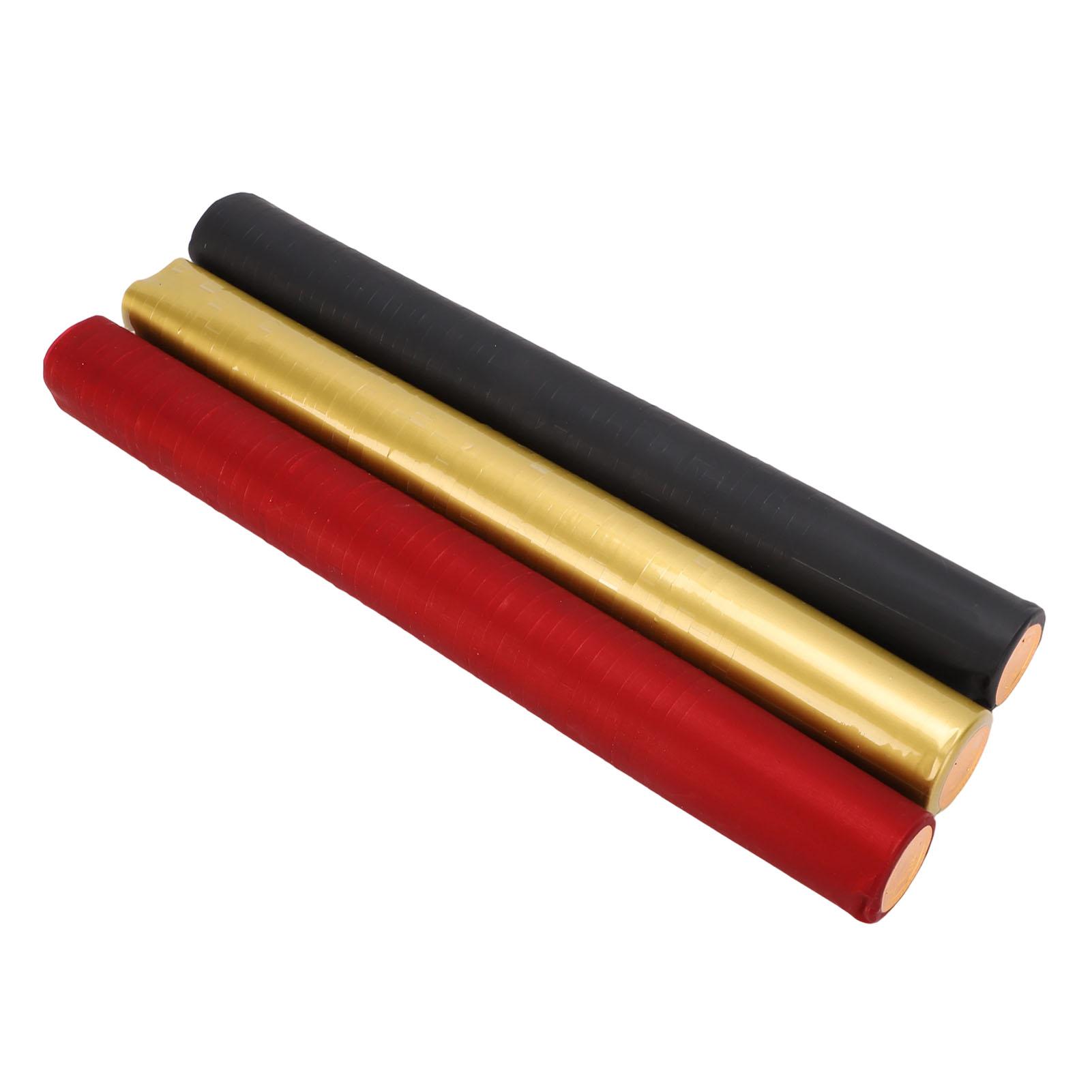 150pcs Wine Bottle Shrink Caps PVC Heat Shrink Wrap Seals for Wine Bottles Red Black Gold