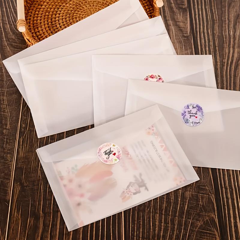 Floral Pattern Thank You Stickers, Self-Adhesive PVC Labels, Suitable for Gift Boxes, Envelopes, Meal Boxes, Takeout Containers, and Other Decorations