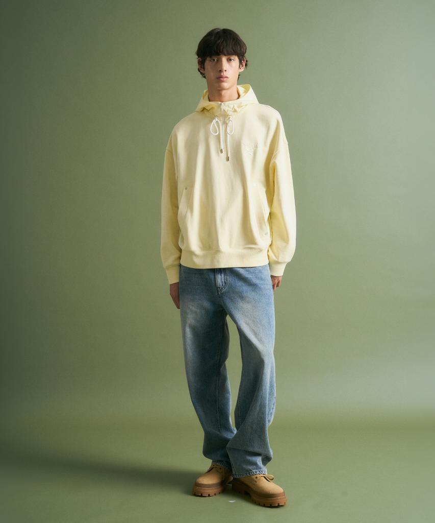 Balaclava Nylon Hoodie Butter Cream