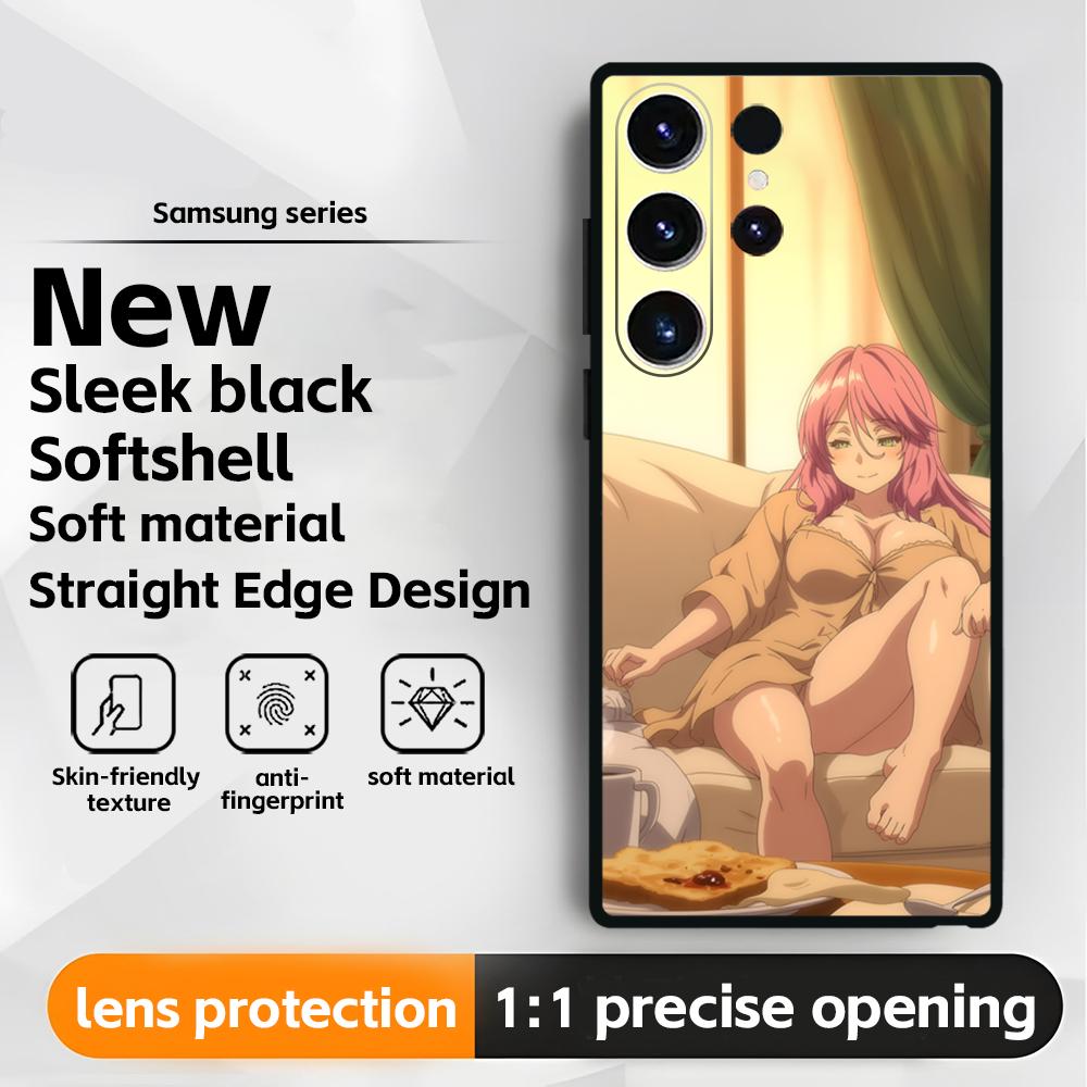 Classic Anime R-Redo of H-Healer  Phone Case For Samsung Galaxy S26 S25 S24 S23 S22 S21 Plus Ultra Note20 Soft Black
