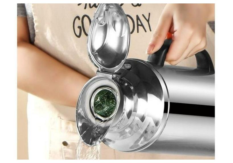 Large Capacity Stainless Steel Thermos Flask with Double Layer Insulation and Glass Liner