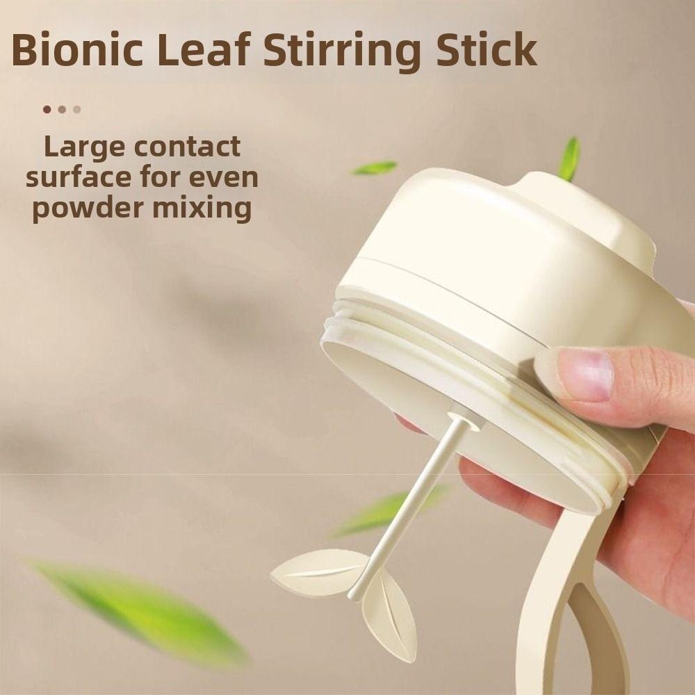 Portable Handle Electric Stirring Mug Cordless Design Rotating Blender Cup Household Use
