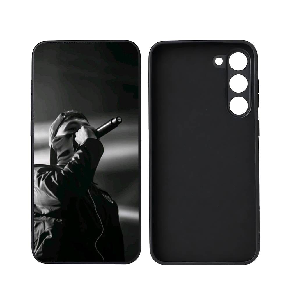 B-BENY J-JR Luxury Black Phone Case For Samsung Galaxy S23 S24 S25 Ultra S22 Plus S21