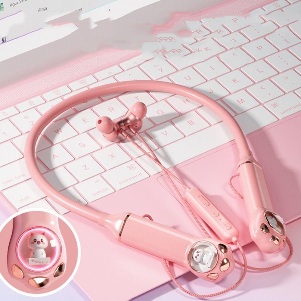 Neckband Bluetooth Earphone Waterproof Neckband Headphones 5.3 Headset Wireless Headphones  Phone
