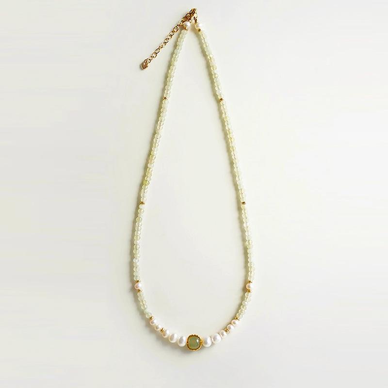 Женское летнее колье с открытыми ключицами, легкая роскошь Hotan Jade Necklace