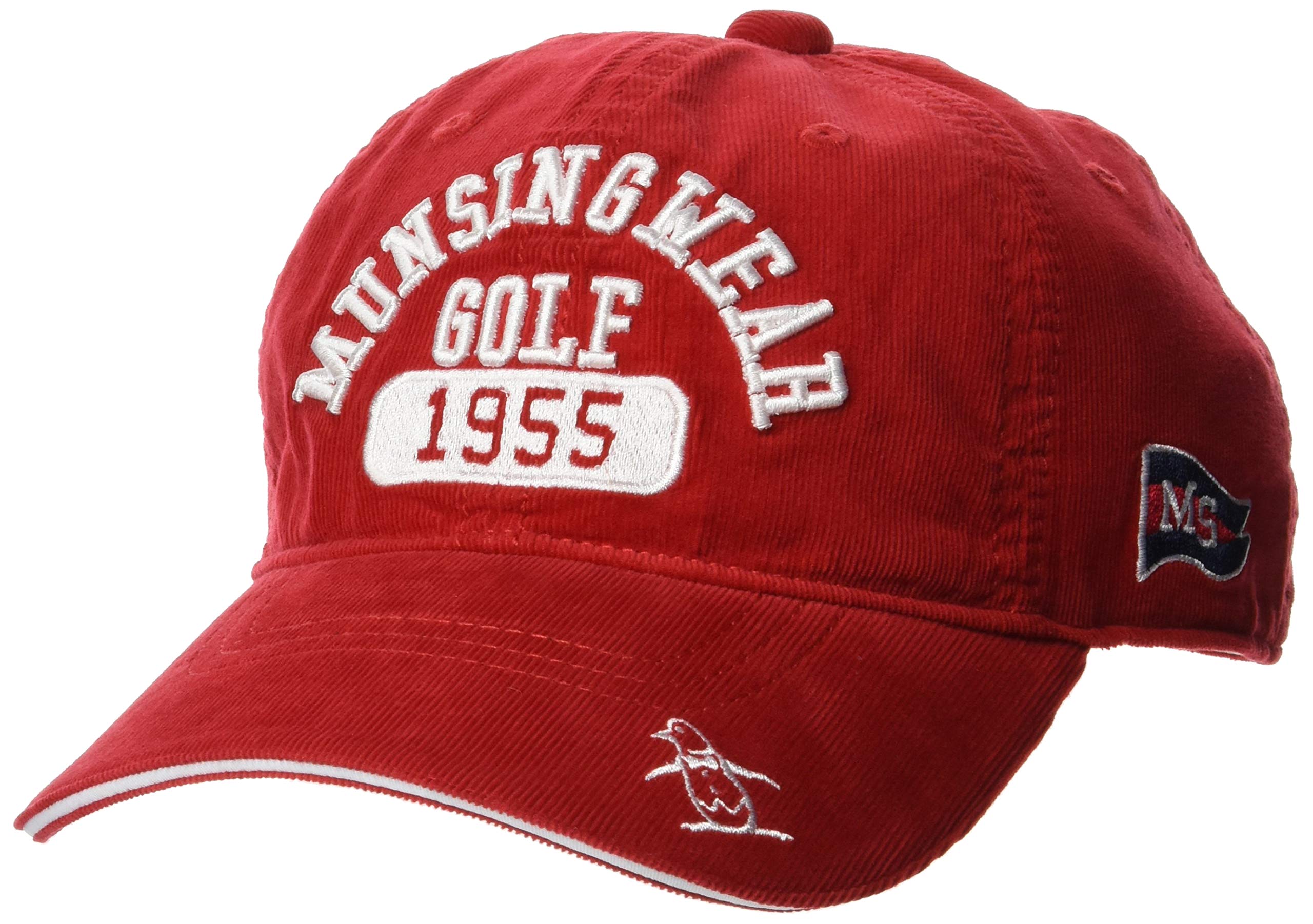 

[Munsingwear] Гольф Кепка Вельветовая Изделие Стиранное Стандартная MGCQJC04 Женская RD00 (красный) Япония Ф (БЕСПЛАТНЫЙ размер)