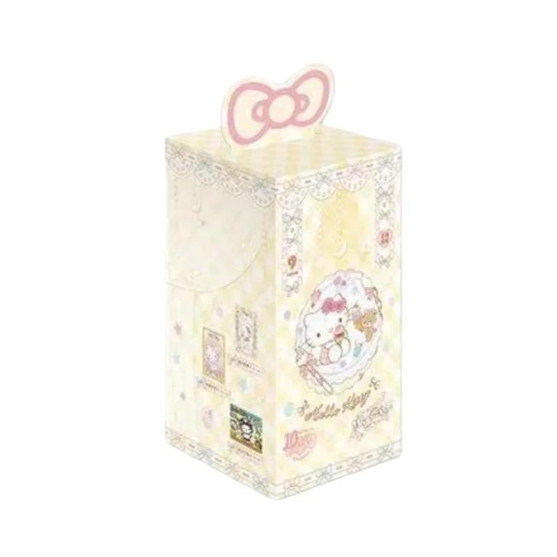KB Official New Sanrio Family Time Capsule Gift Pack Collectible Cards My Melody Kuromi Cards Anime Merchandise Holiday Gifts