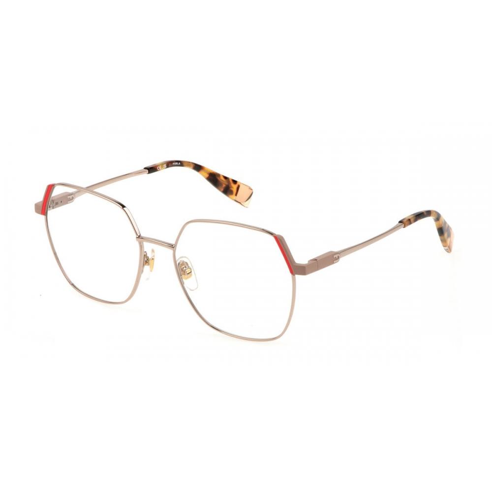 

Furla Vfu675 08m6 Women Eyeglasses Tan Camel Pink/54