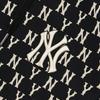 New MLB Monogram Collection Sweatshirt Unisex Black 3AHDM0224-50BKS