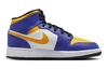 Jordan 1 Mid Lakers 2022 GS DQ8423-517